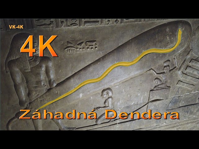 Egypt, Dendera chrám se žárovkou, zvěrokruhem a dalším tajemstvím ve 4K UHD Teil 17 von 17