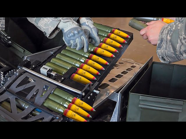 Inside US Massive Facility Stacking Billions $ Worth of Scary Ammunition