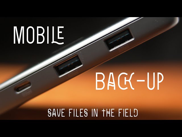 How to back up your files without a computer... for less