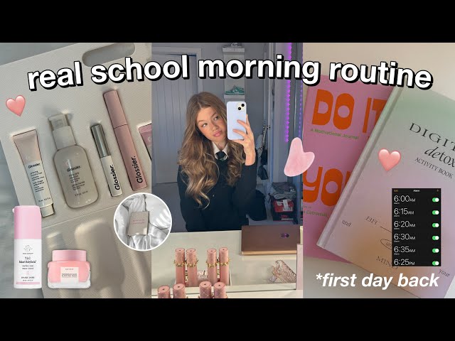 my REAL 6.30am high school morning routine *grwm*
