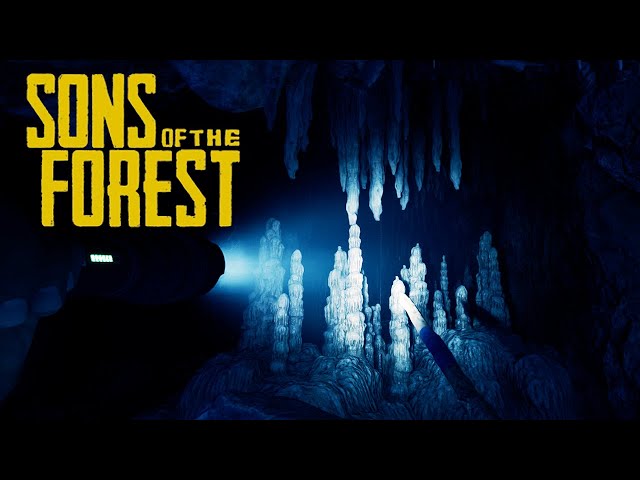 Exploring More TERRIFYING Caves - Sons of the Forest