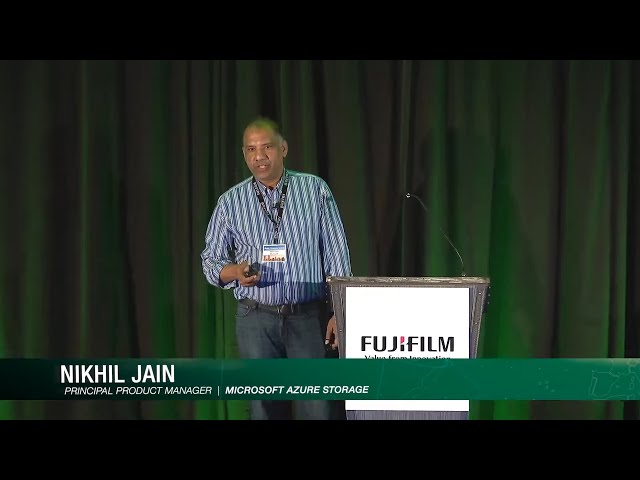 Nikhil Jain, Microsoft "Microsoft Azure-Lösungen für Datenwachstum"/FUJIFILM
