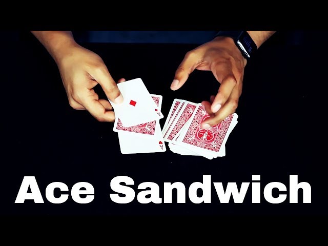 AMAZING Ace Sandwich Card Trick!