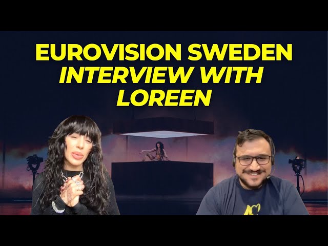 Eurovision 2023 | Interview with Loreen from Sweden