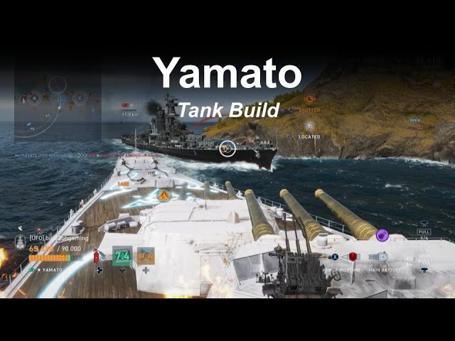 Tank Build Yamato in 2024 - World of Warships Legends