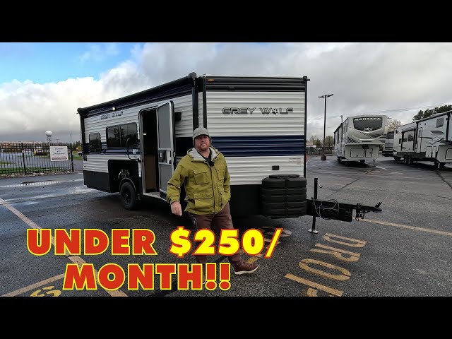CHEAPEST 2024 Fish House! 2024 Forest River Cherokee Grey Wolf 16BF