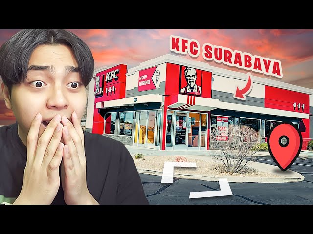 Aku Menebak Lokasi KFC yang Ada di Indonesia