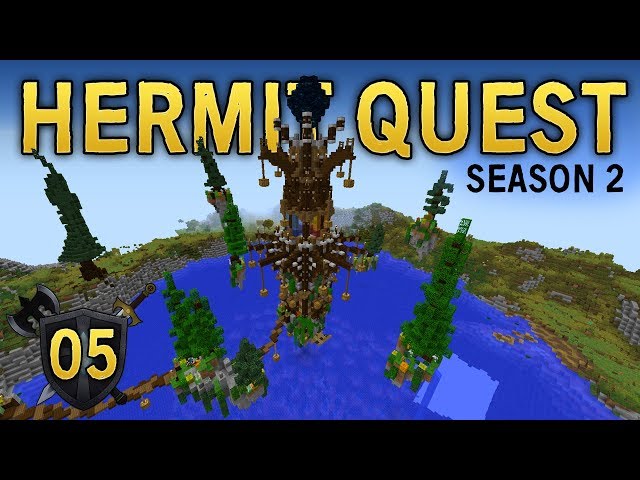 Hermit Quest 05 | MAGICAL TOWER!! ✨ | Hermit Wars Season 2