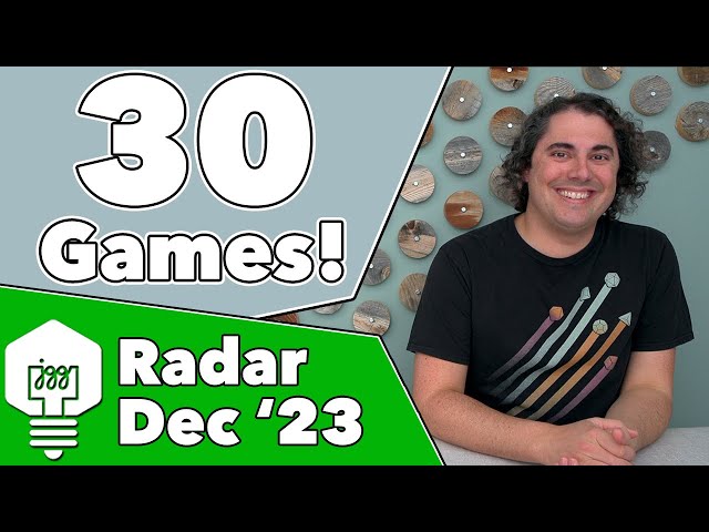 Games Radar Dec '23 - 30 Games Discussed!