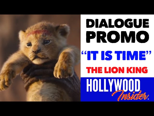 “It Is Time” - Dialogue Promo - The Lion King | Beyonce, Donald Glover, Seth Rogen | Disney
