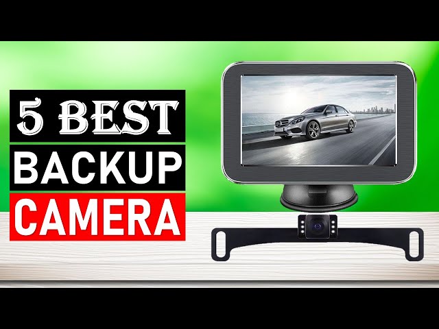 Top 5 Best Backup Camera 2024 | Best Wireless Backup Cameras!
