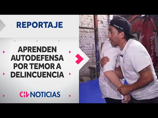 REPORTAJE | El Boom de la autodefensa: Chilenos aprenden artes marciales por temor a la delincuencia