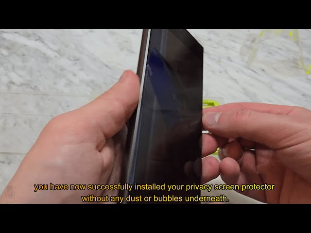 Samsung S24 Ultra Privacy Screen Protector Installation