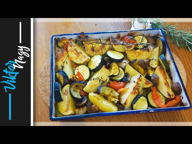 Pečené zemiaky so zeleninou | Viktor Nagy | recepty