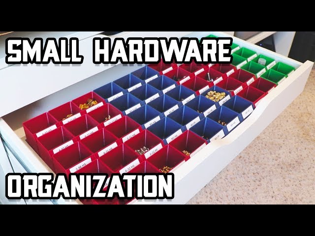 Shop Hardware Organization - OCD Overload!