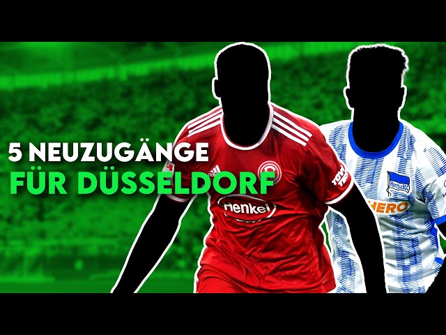 Fortuna Düsseldorf: 5 Transfers für den Aufstiegskampf um die Bundesliga!