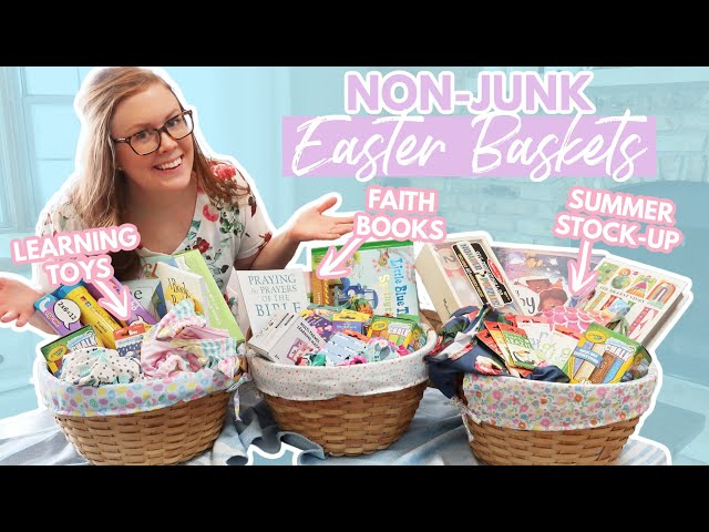Non-Candy (& Non-JUNK) Easter Basket Gifts ✝️ | HIGH QUALITY EASTER BASKET GIFT IDEAS 2023