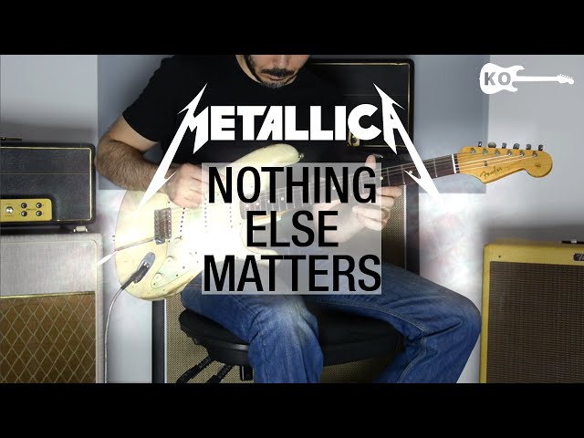 Metallica - Nothing Else Matters - Electric Guitar Cover by Kfir Ochaion
