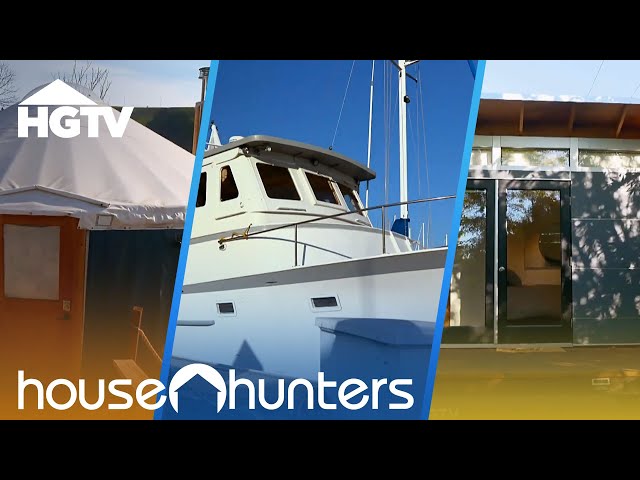 House Boat or House on Wheels? | House Hunters | HGTV