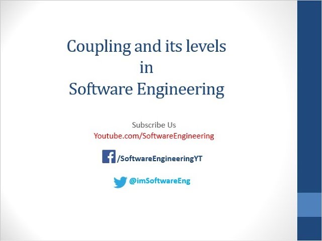 Coupling and its level - Software Engineering | Urdu/Hindi