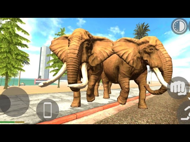 Double Elephant Attack on Me #newupdate #indianbikedriving3d All cheat code हाथी Cheat code