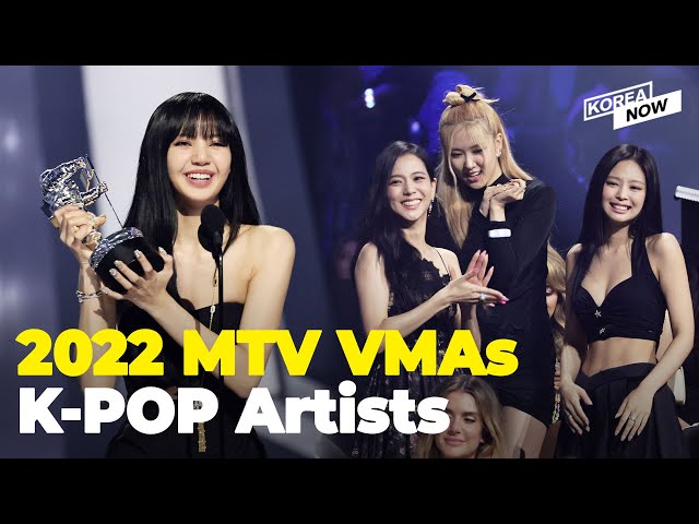 BTS, BLACKPINK, and SEVENTEEN win at the 2022 MTV VMAs