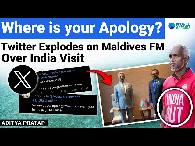 Indians ask for Apologies From the Maldivian Minister | World Affairs
