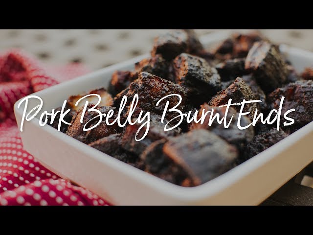 Pork Belly Burnt Ends Recipe on the Yoder Smokers YS640