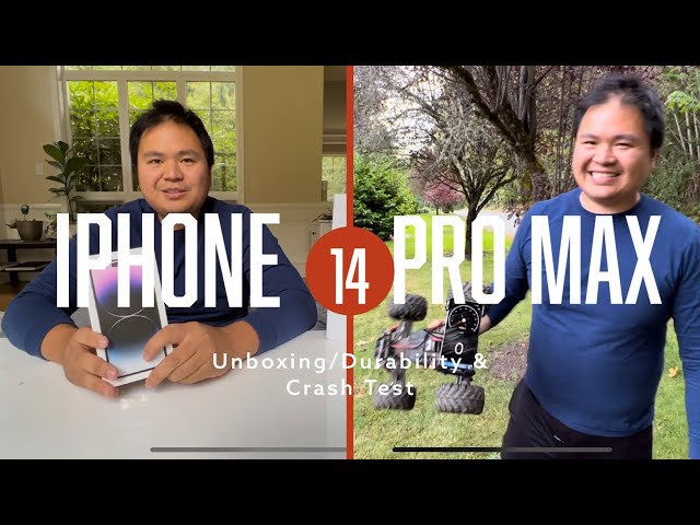 iPhone 14 Pro Max Crash Test Unboxing & Review. I failed, scratched my iPhone already w/an RC car.