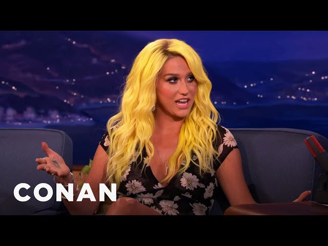 Kesha Is Starting A Cat Cult | CONAN on TBS