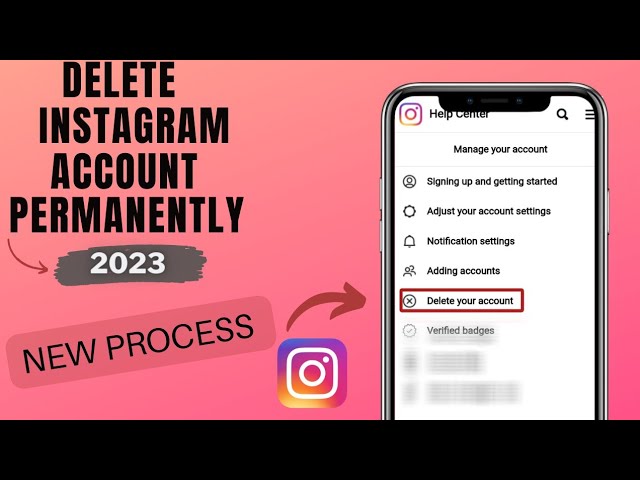 Delete Instagram account permanently in 2023. with (new update )