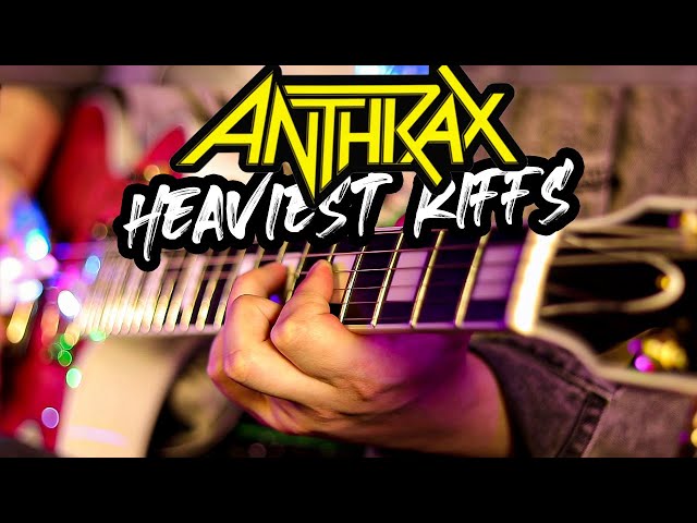 TOP 10 ANTHRAX HEAVIEST RIFFS - Scott Ian's' Picks