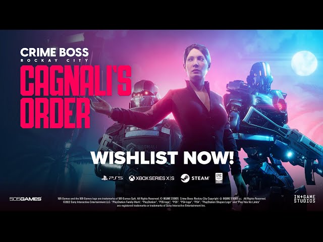 Cagnali's Order DLC Trailer - Crime Boss: Rockay City [ESRB]