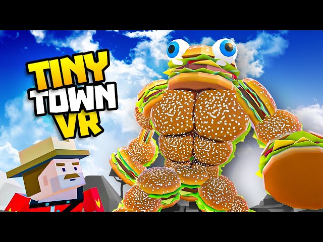 Building The LEGENDARY Bug Snack BURGRILLA - Tiny Town VR