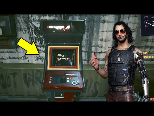 The Johnny Silverhand Arcade Mini-Game in Cyberpunk 2.0