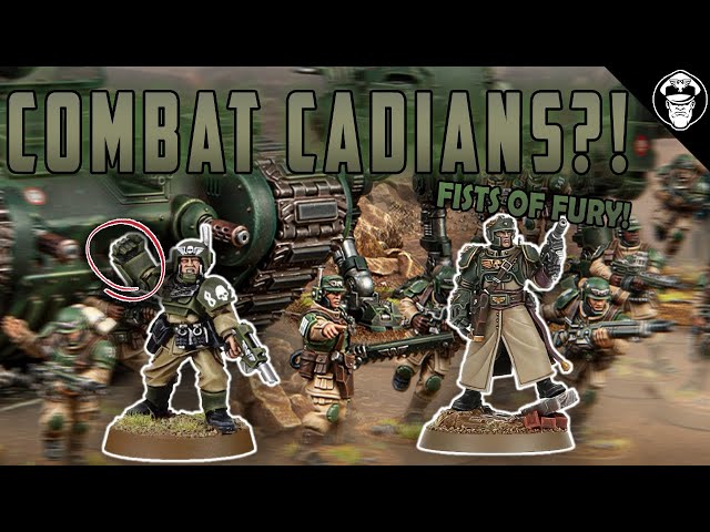 Combat Cadians?! 22 Power Fist Attacks from 1 Squad! | Astra Militarum | Warhammer 40,000