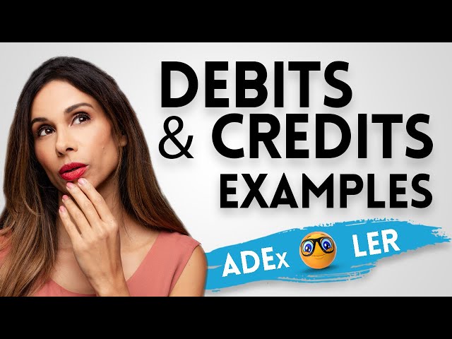 PROPERLY Record Debits and Credits with Examples (EASIEST Method)
