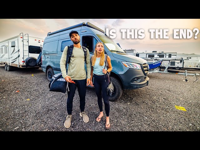 Affordable Long Term RV Storage & Flying Home | Full Time Van Life Colorado.