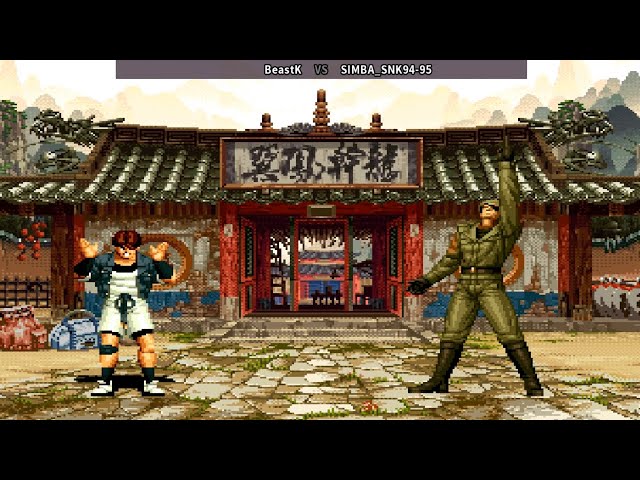 拳皇94 The King of Fighters '94 | Fightcade 킹오브파이터즈94 BeastK (kr) vs SIMBA_SNK94-95 (us) Kof94