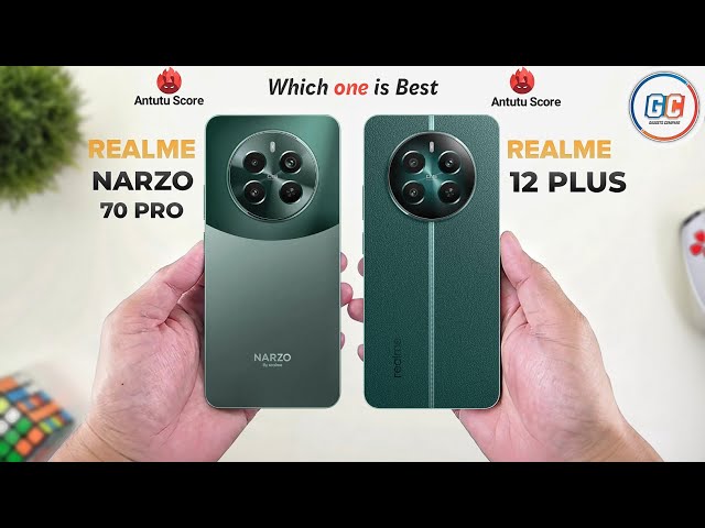 Realme Narzo 70 Pro Vs Realme 12 Plus | Full Comparison ⚡ Which one is Best?