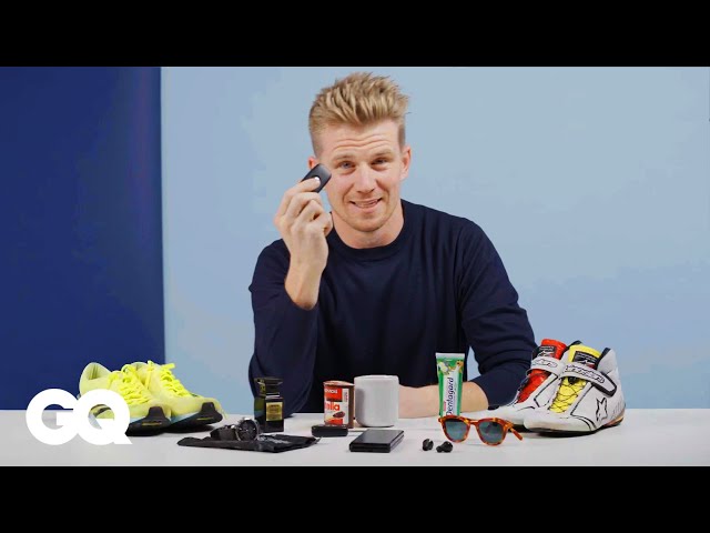 NICO HÜLKENBERG: 10 things the racing driver cannot live without | 10 Essentials | GQ Germany