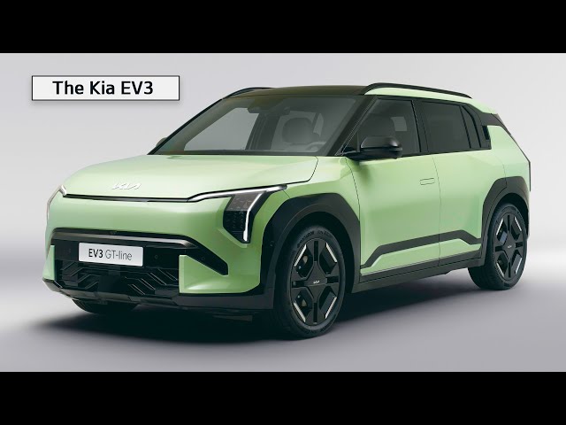 2025 Kia EV3 GT-Line: Sleek Exterior and Futuristic Interior