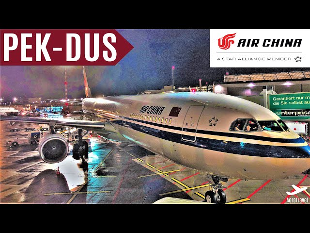 AIR CHINA | NEW AIRBUS A330-300 | TRIPREPORT | HORRIBLE LEGROOM | BEIJING - DÜSSELDORF | 4K