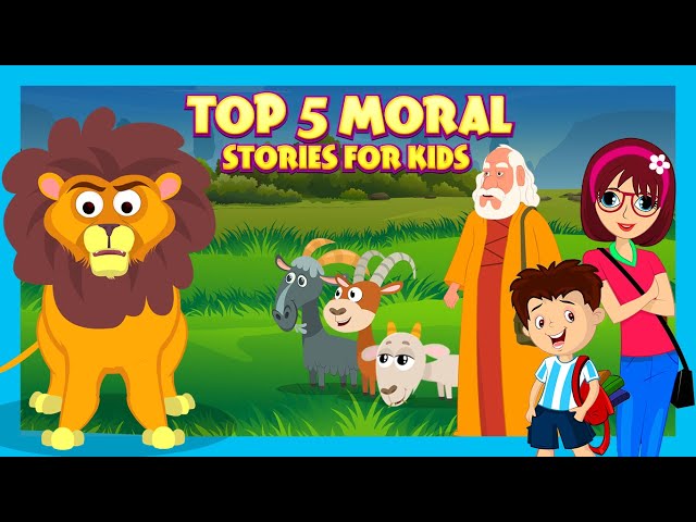 Top 5 Moral Stories for Kids | Best Kids Stories | Jungle Stories for Kids | Tia & Tofu