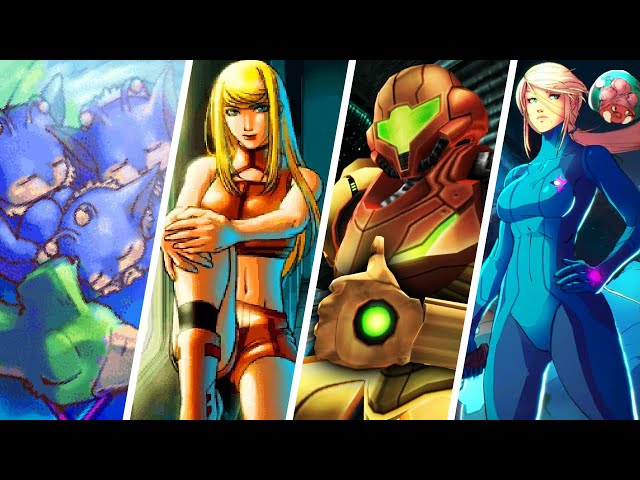 Evolution of Best/Secret Endings in Metroid Games (1986-2021)