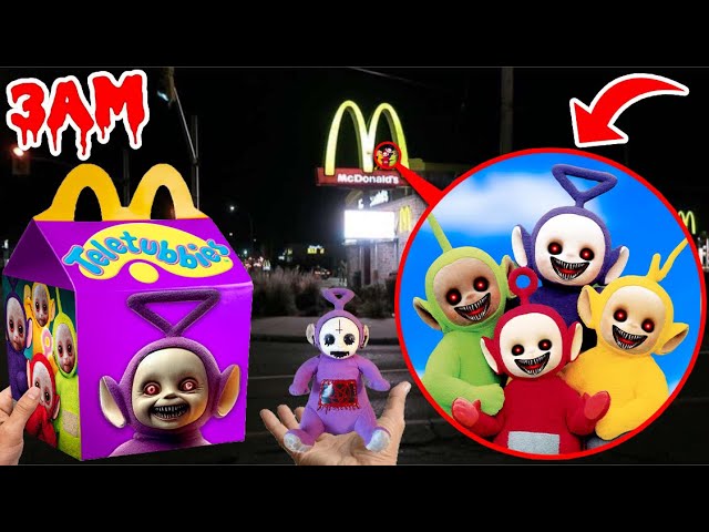 DO NOT ORDER TELETUBBIES HAPPY MEAL FROM MCDONALDS AT 3AM!! *EVIL TELETUBBIES TOYS*