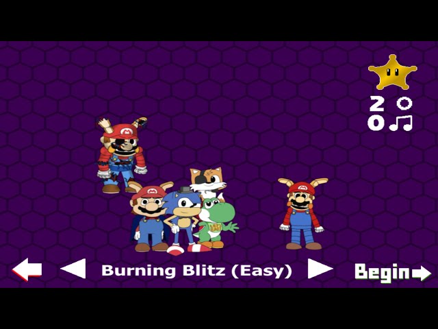 Five Nights At Sonic's Maniac Mania: Burning Blitz Challenge Complete