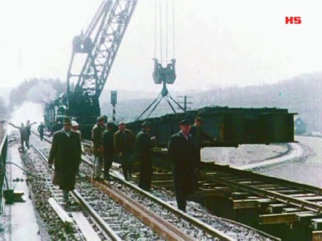 Bundesbahn Gleisbau 1960