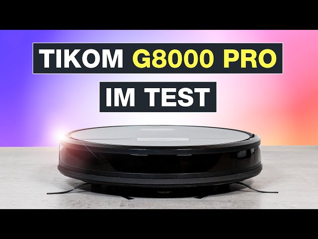 TIKOM G8000 Pro Test - Lohnt sich der Kauf? Günstiger Saugroboter mit Wischfunktion - Testventure