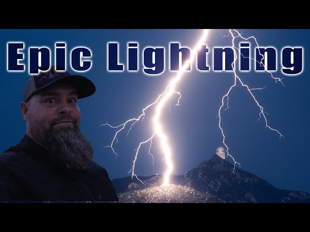 Epic Strike // Storm Chasing Landscape Photography